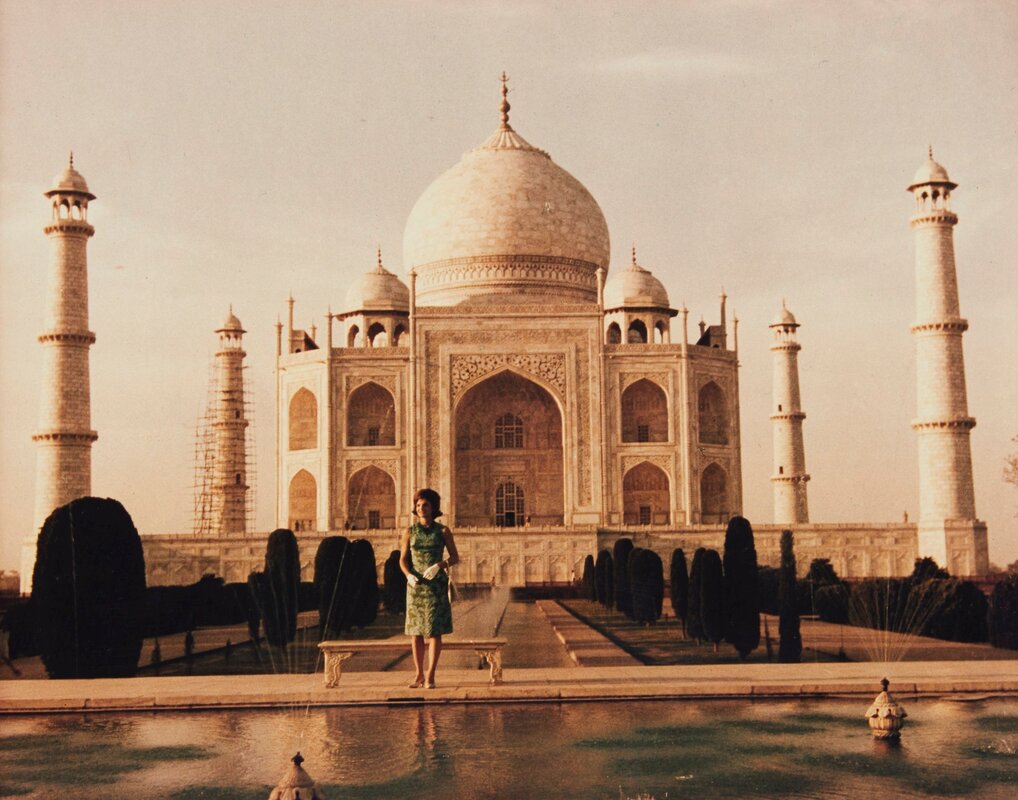 Taj mahal, Jackie Kennedy, India travel