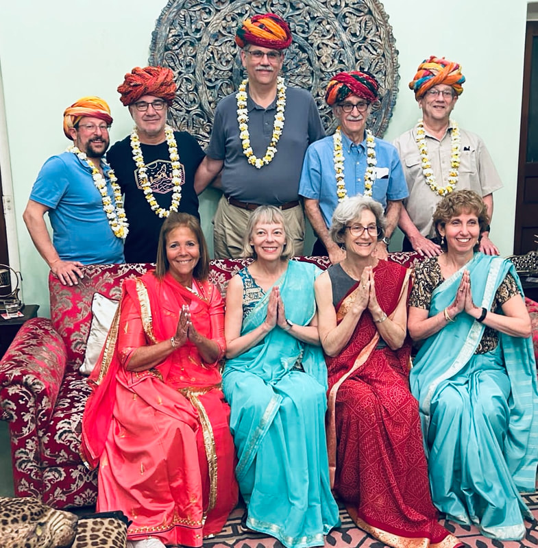 India tours, saris, Jaipur, Jewish India